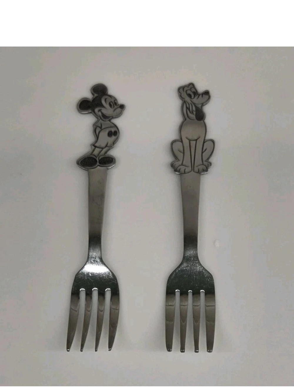 Walt Disney Stainless By Bonny Mickey Mouse Pluto Fork Child Size Japan